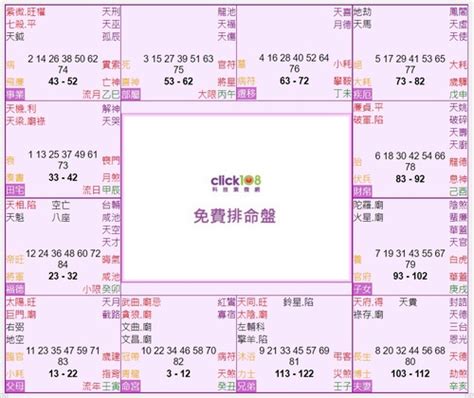 紫微12宮|靈匣網的紫微斗數線上排盤系統